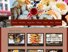 Tablet Screenshot of matsuri.us